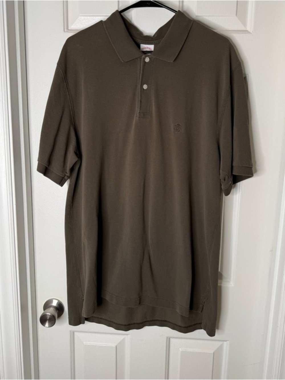 Brooks Brothers Olive-Brown Polo Shirt